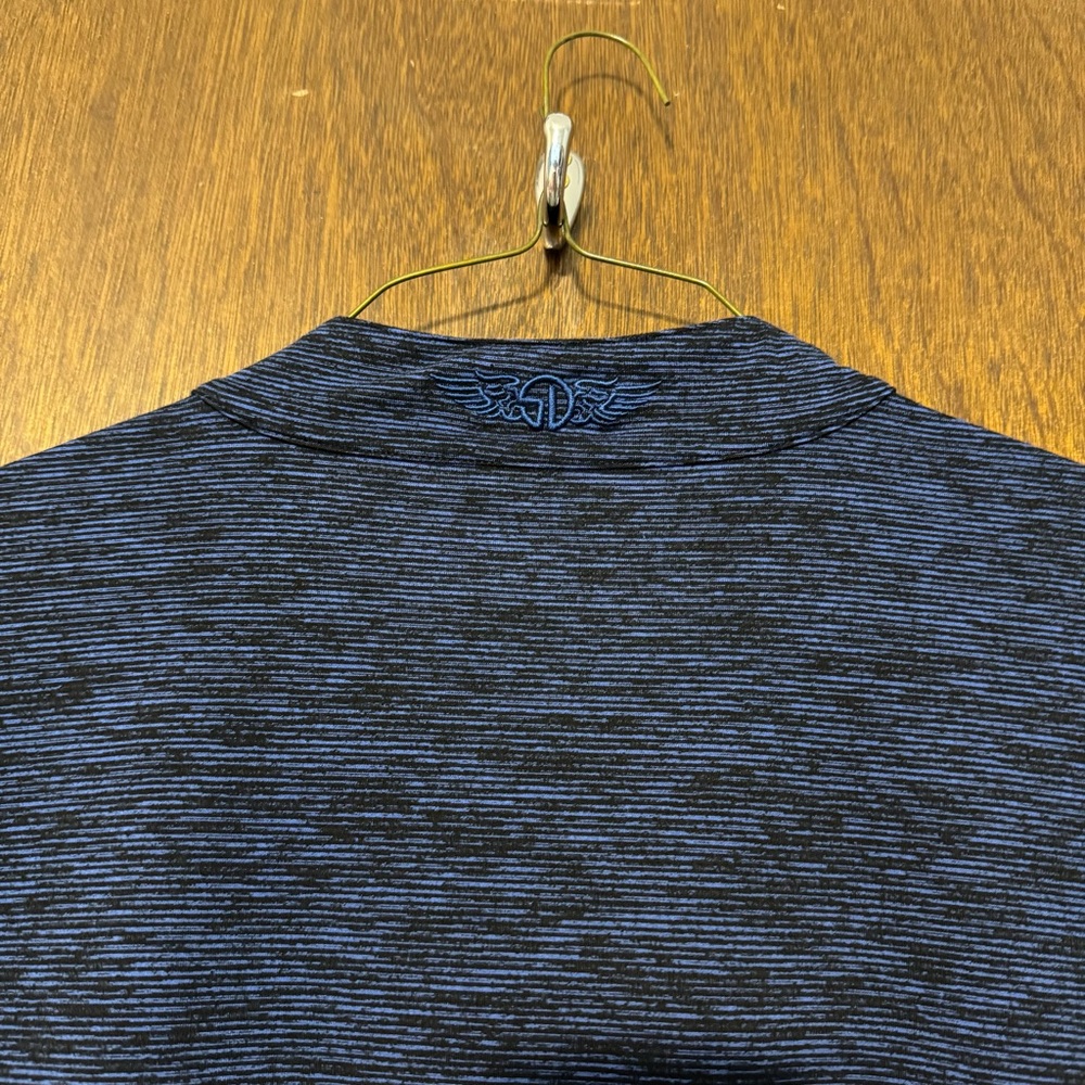 Blue Quarter-Zip Pullover - Picture 5 of 5